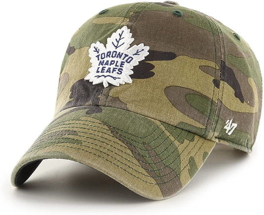 Toronto Maple Leafs NHL Clean Up Camo Cap