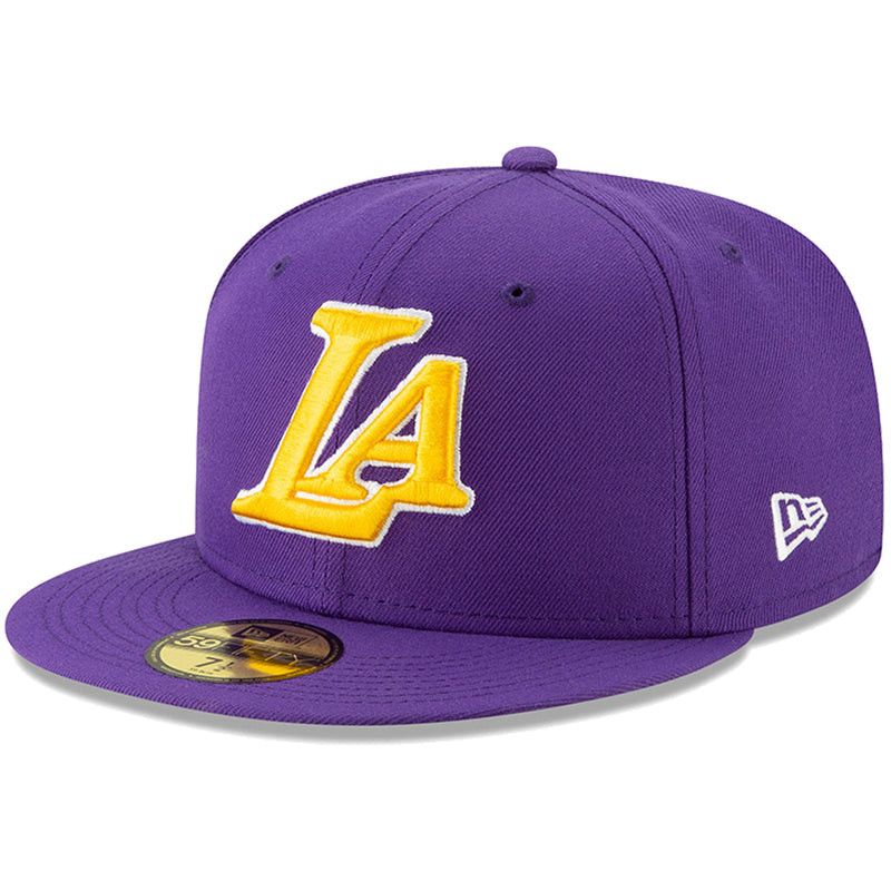 Load image into Gallery viewer, Los Angeles Lakers NBA Purple Back-Half Series 9FIFTY Cap

