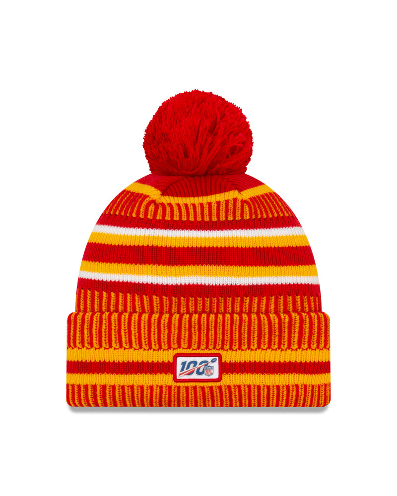 Load image into Gallery viewer, Kansas City Chiefs NFL New Era Sideline Home Official Cuffed Knit Toque
