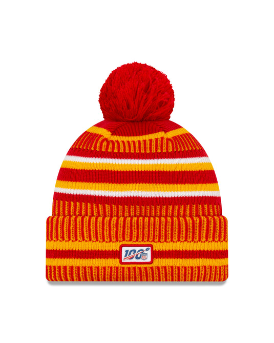 Kansas City Chiefs NFL New Era Sideline Home Official Cuffed Knit Toque