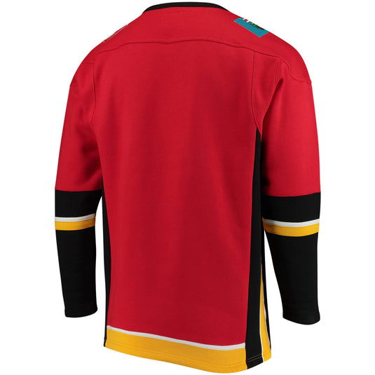 Maillot à lacets de la LNH des Flames de Calgary