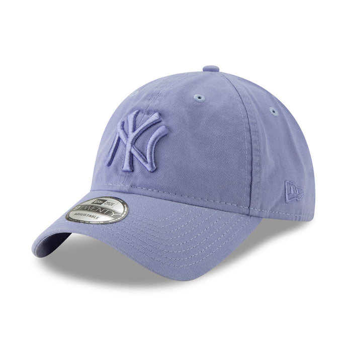 Casquette ton sur ton lavande MLB Core Classic 9TWENTY New York Yankees