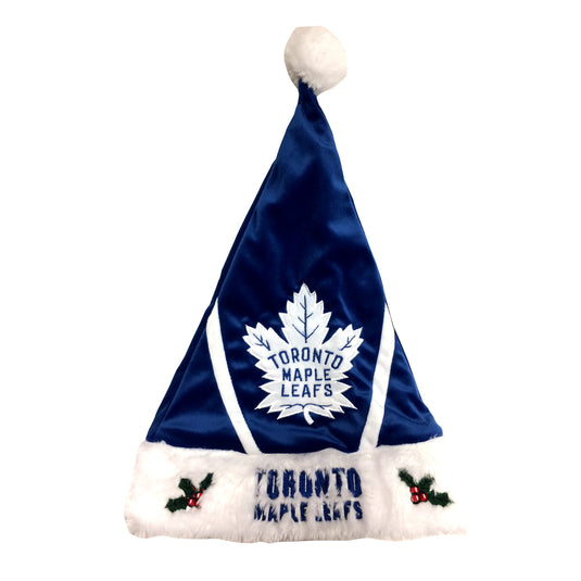 Toronto Maple Leafs Plush Santa Hat
