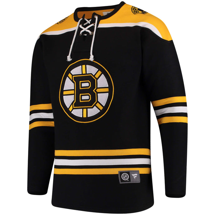 Boston Bruins NHL Lace-Up Jersey Crew