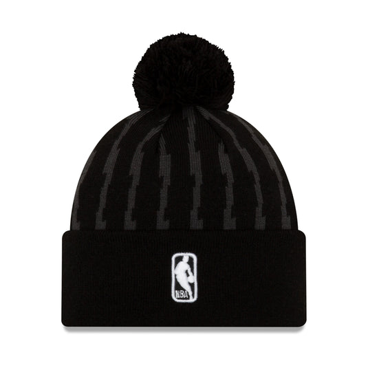 Toronto Raptors NBA Authentics City Series Holiday Pack Black Striped Pom Knit Toque