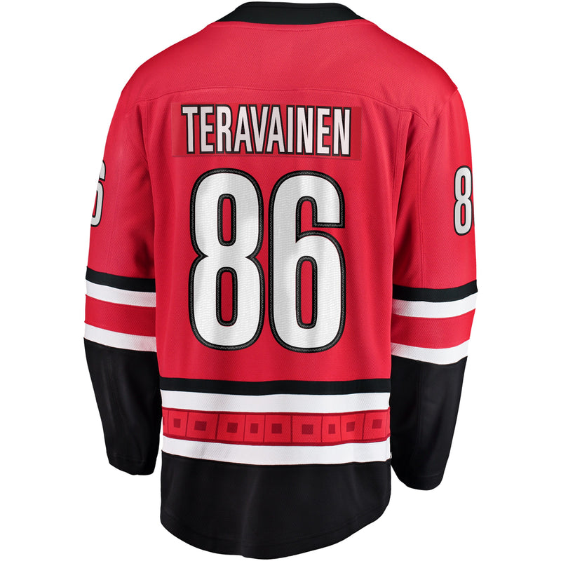 Chargez l&#39;image dans la visionneuse de la galerie, Teuvo Teravainen Carolina Hurricanes NHL Fanatics Breakaway Maillot Domicile
