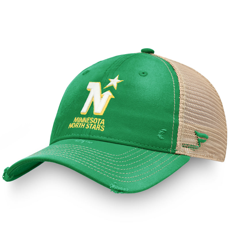 Chargez l&#39;image dans la visionneuse de la galerie, Casquette réglable de camionneur True Classic NHL des North Stars du Minnesota
