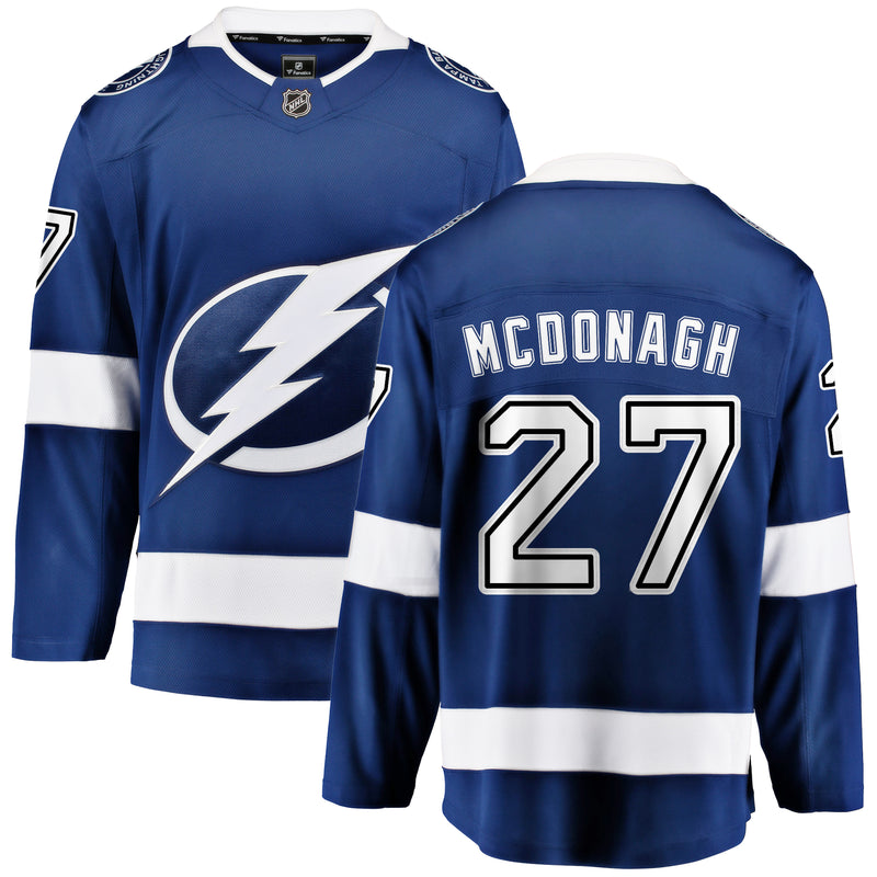 Chargez l&#39;image dans la visionneuse de la galerie, Ryan McDonagh Tampa Bay Lightning NHL Fanatics Breakaway Maillot Domicile
