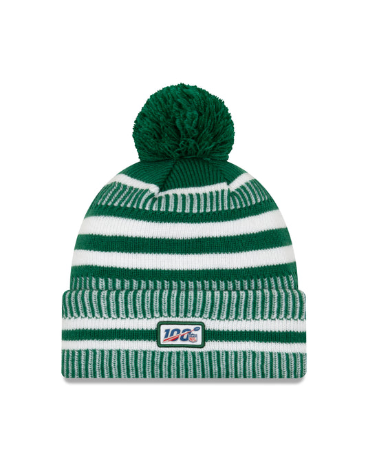 New York Jets NFL New Era Sideline Home Tuque officielle en tricot à revers