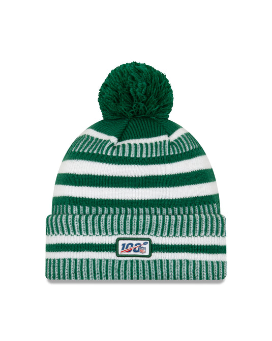 New York Jets NFL New Era Sideline Home Official Cuffed Knit Toque