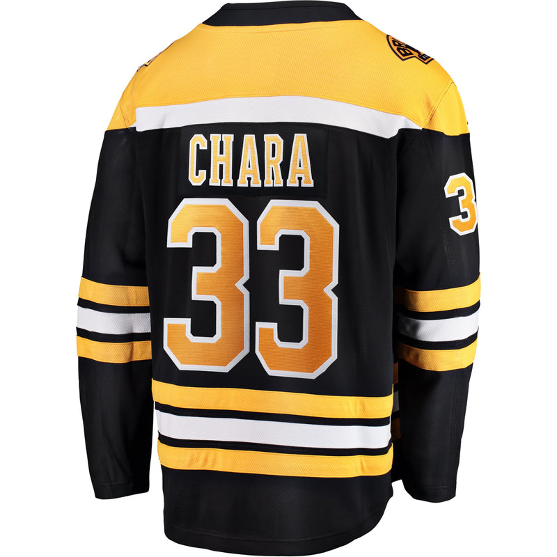Chargez l&#39;image dans la visionneuse de la galerie, Zdeno Chara Boston Bruins NHL Fanatics Breakaway Maillot Domicile
