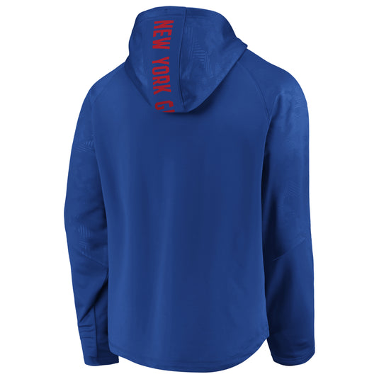 New York Giants NFL Fanatics Defender Primary Logo Hoodie