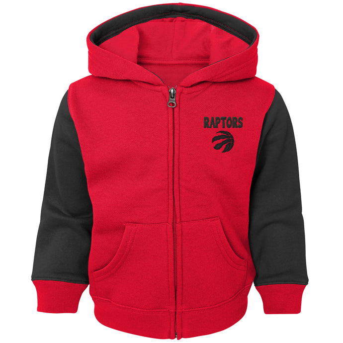 Sweat à capuche entièrement zippé NBA Arena des Raptors de Toronto pour bébé