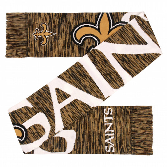 Écharpe de mélange de couleurs NFL Saints de la Nouvelle-Orléans