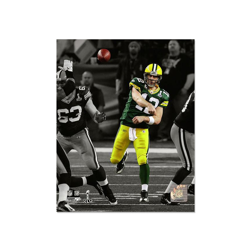 Load image into Gallery viewer, Aaron Rodgers Green Bay Packers Engraved Framed Photo - Action Spotlight
