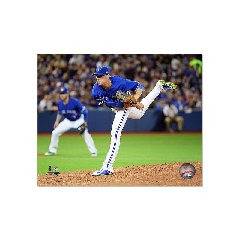 Load image into Gallery viewer, Aaron Sanchez Toronto Blue Jays Engraved Framed Photo - Action H
