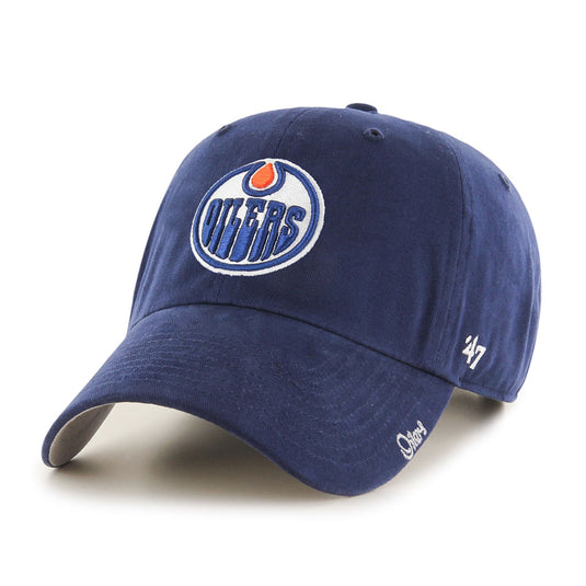 Ladies' Edmonton Oilers NHL Miata 47 Team Color Clean Up Cap