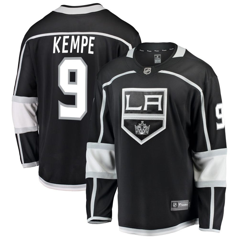 Chargez l&#39;image dans la visionneuse de la galerie, Maillot Domicile Breakaway des Fanatics de la LNH des Kings de Los Angeles Adrian Kempe
