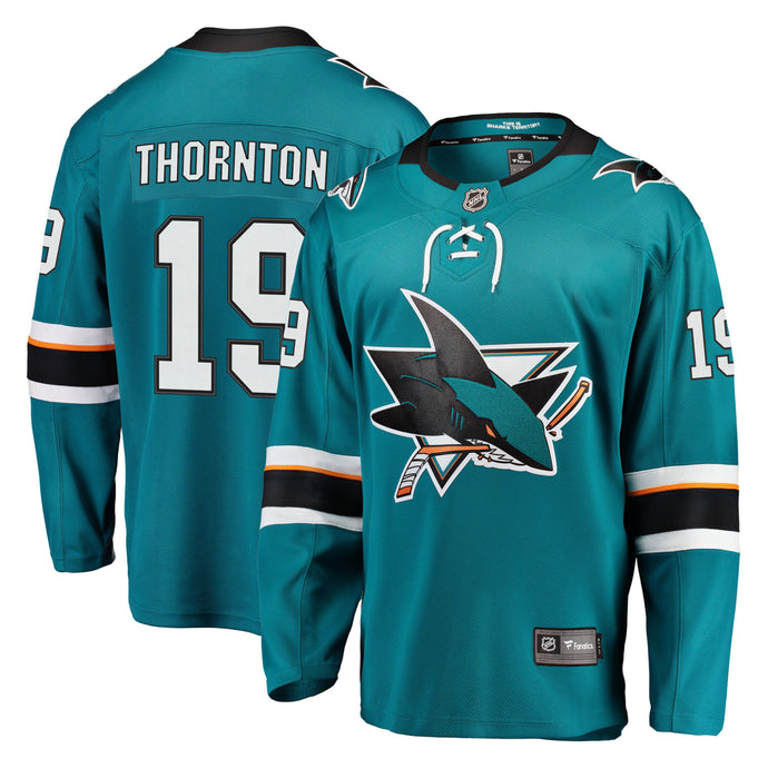 Joe Thornton San Jose Sharks NHL Fanatics Breakaway Home Jersey