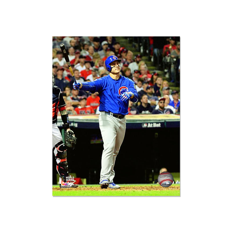 Chargez l&#39;image dans la visionneuse de la galerie, Anthony Rizzo Chicago Cubs Photo encadrée gravée – Home Run
