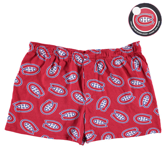 Montreal Canadiens NHL Puck Packaged Boxers