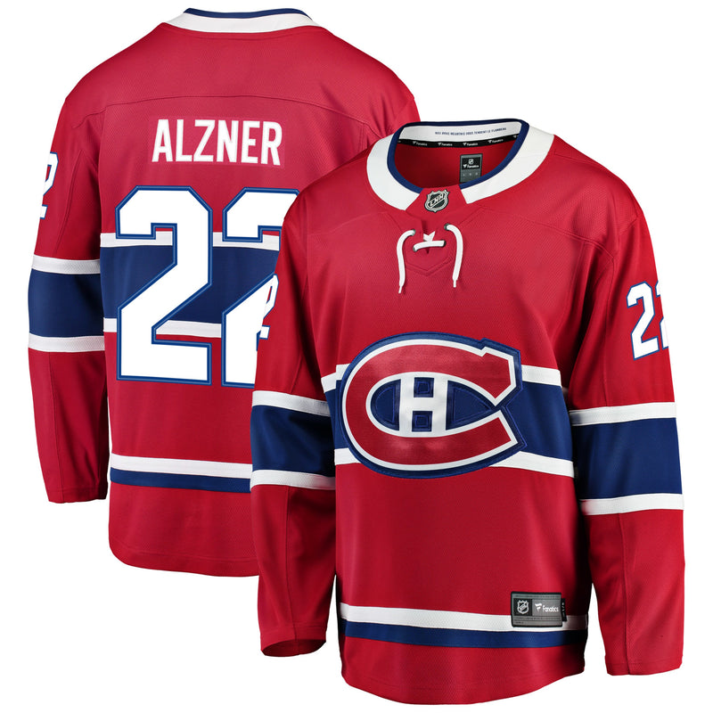 Chargez l&#39;image dans la visionneuse de la galerie, Karl Alzner Canadiens de Montréal NHL Fanatics Breakaway Maillot Domicile
