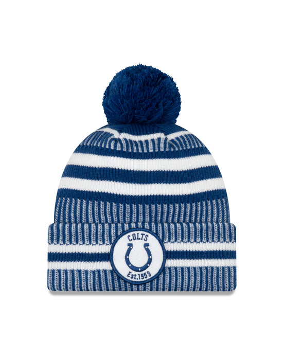 Indianapolis Colts NFL New Era Sideline Home Official Cuffed Knit Toque
