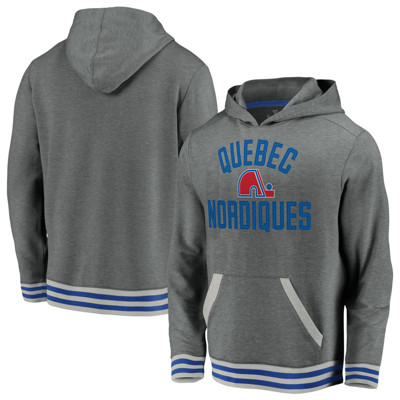 Chargez l&#39;image dans la visionneuse de la galerie, Nordiques de Québec NHL Vintage Sweat à capuche en polaire super doux
