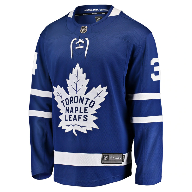 Auston Matthews Autographed Toronto Maple Leafs Blue Fanatics Hockey Jersey  - Fanatics