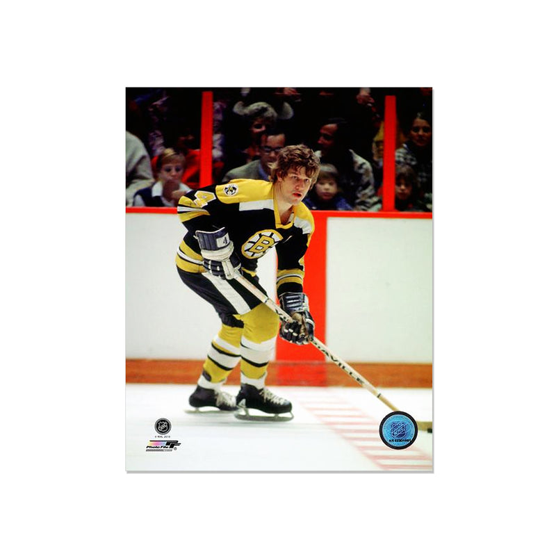 Chargez l&#39;image dans la visionneuse de la galerie, Photo encadrée gravée Bobby Orr des Bruins de Boston - Action
