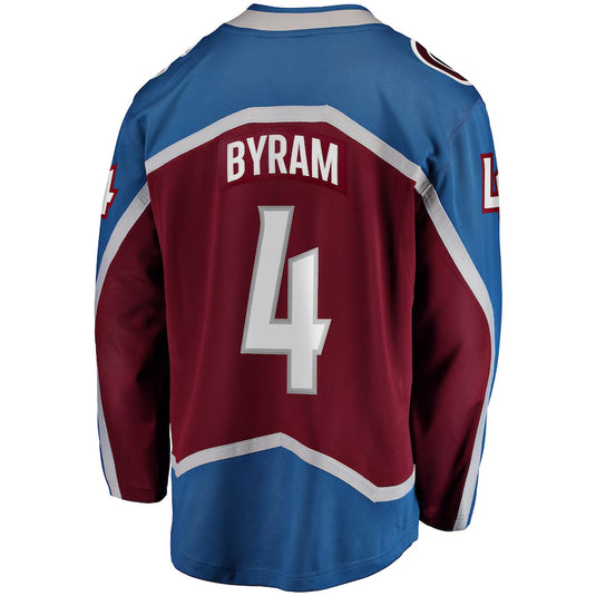 Bowen Byram Colorado Avalanche NHL Fanatics Breakaway Maillot Domicile