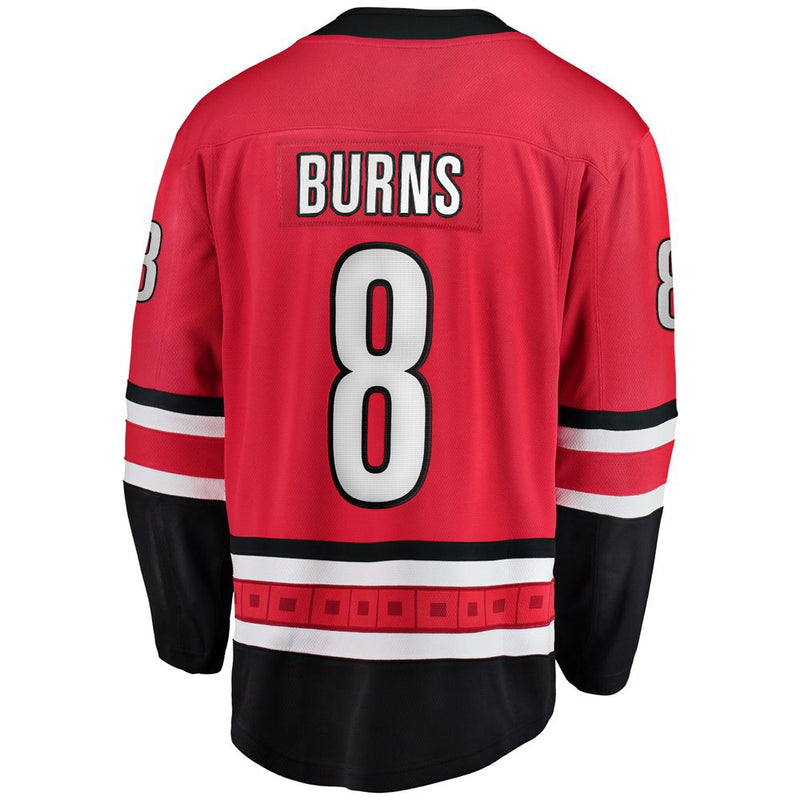 Chargez l&#39;image dans la visionneuse de la galerie, Maillot Domicile Breakaway des Fanatics de la LNH des Hurricanes de la Caroline de Brent Burns
