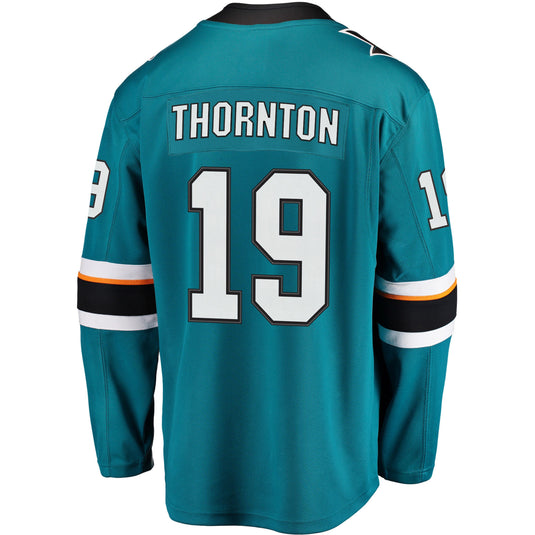 Joe Thornton San Jose Sharks NHL Fanatics Breakaway Home Jersey