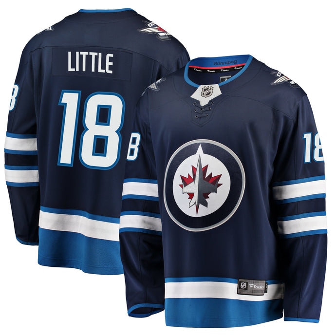 Bryan Little Winnipeg Jets NHL Fanatics Breakaway Home Jersey