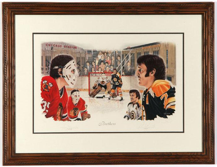 Brothers - Phil & Tony Esposito Signed Limited Edition Print