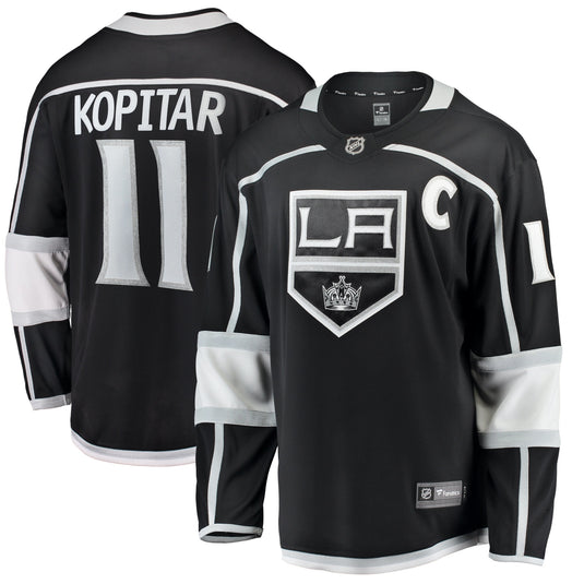 Anze Kopitar Los Angeles Kings NHL Fanatics Breakaway Maillot Domicile