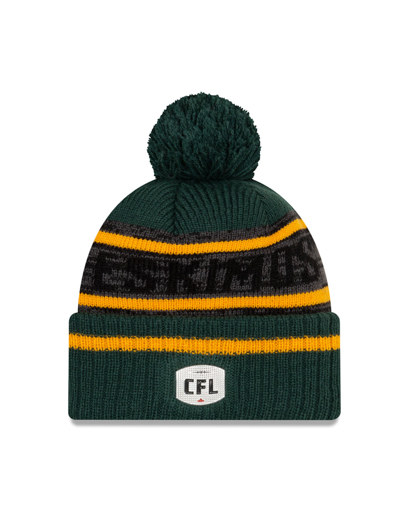 Chargez l&#39;image dans la visionneuse de la galerie, Tuque en tricot de sport sur le terrain des Eskimos d&#39;Edmonton de la LCF
