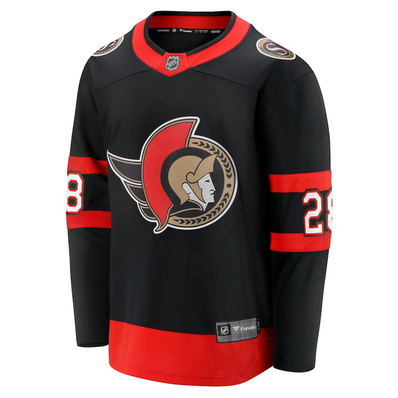 Load image into Gallery viewer, Claude Giroux Ottawa Senators NHL Fanatics Breakaway Black Home Jersey
