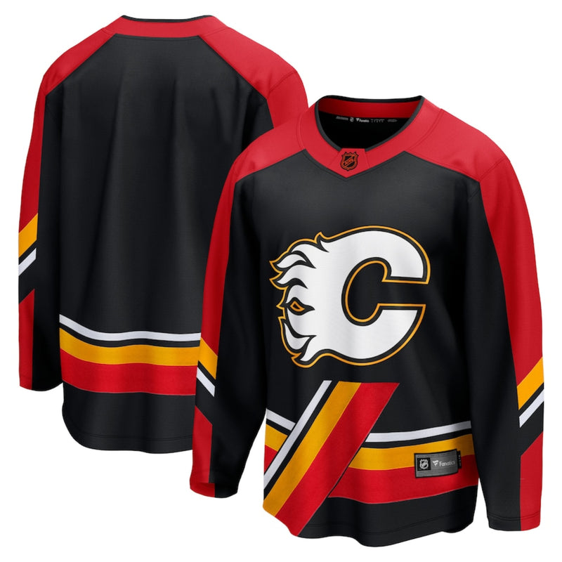 Load image into Gallery viewer, Calgary Flames NHL Fanatics Reverse Retro 2.0 Jersey
