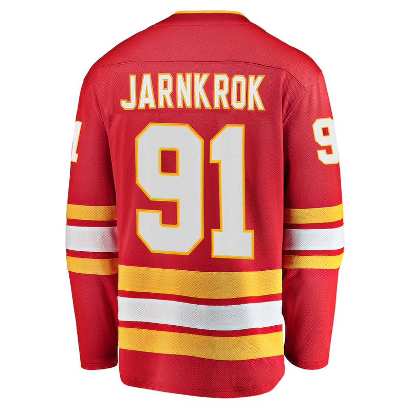 Load image into Gallery viewer, Calle Jarnkrok Calgary Flames NHL Fanatics Breakaway Home Jersey
