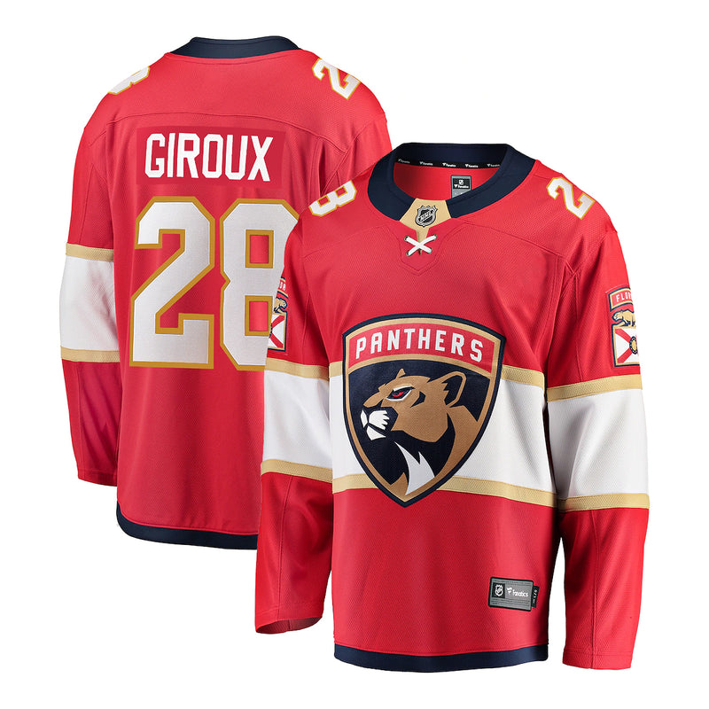 Chargez l&#39;image dans la visionneuse de la galerie, Maillot Domicile Breakaway des Fanatics de la LNH des Panthers de la Floride Claude Giroux
