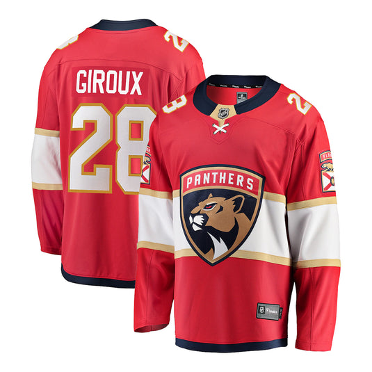 Maillot Domicile Breakaway des Fanatics de la LNH des Panthers de la Floride Claude Giroux