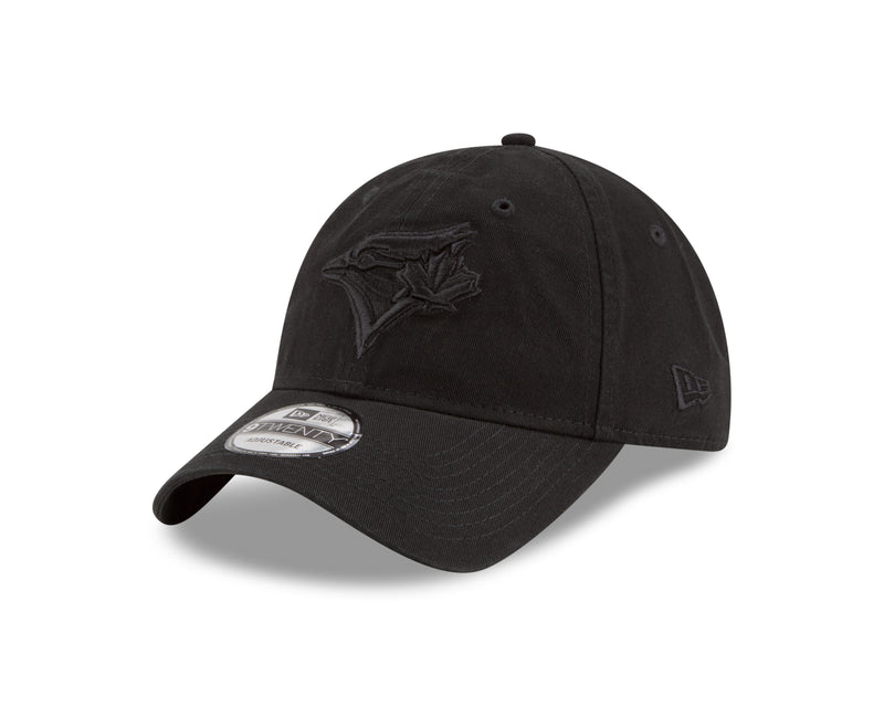 Chargez l&#39;image dans la visionneuse de la galerie, Casquette 9TWENTY noire tonale classique MLB Core Classic des Blue Jays de Toronto
