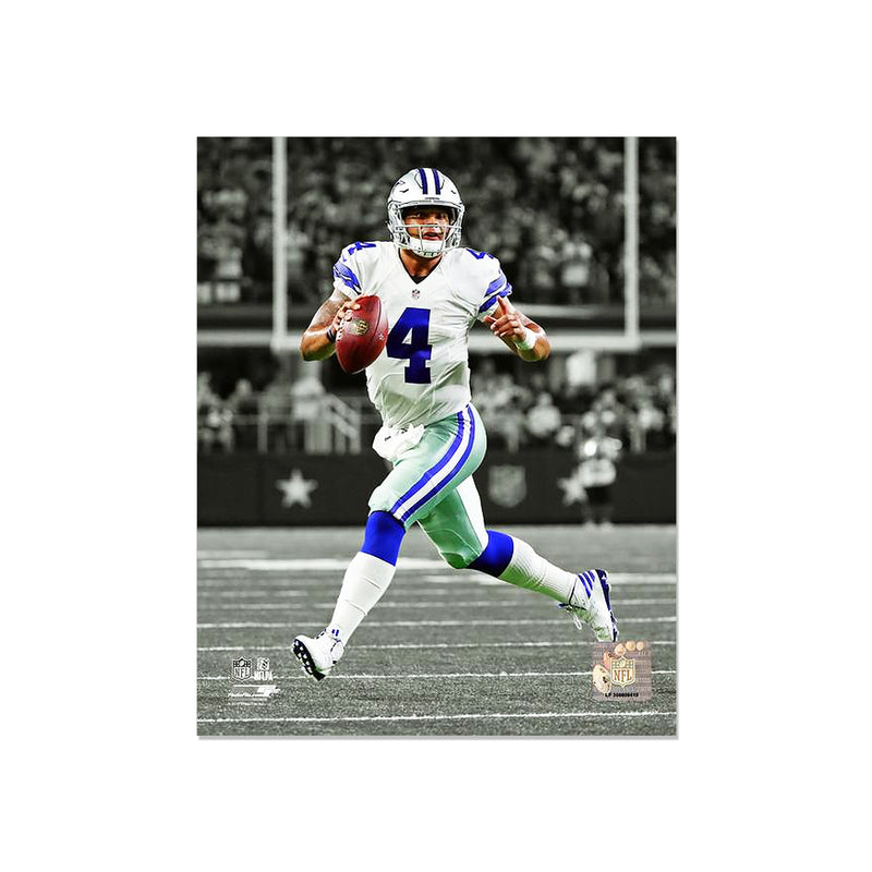 Load image into Gallery viewer, Dak Prescott Dallas Cowboys Engraved Framed Photo - Focus
