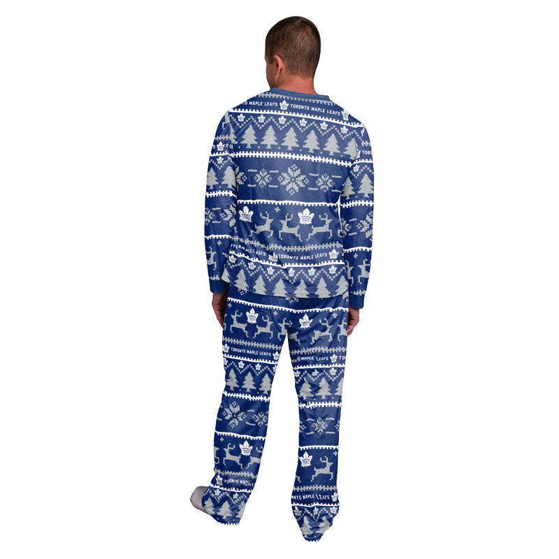 Load image into Gallery viewer, Toronto Maple Leafs NHL Wordmark Pajama Set
