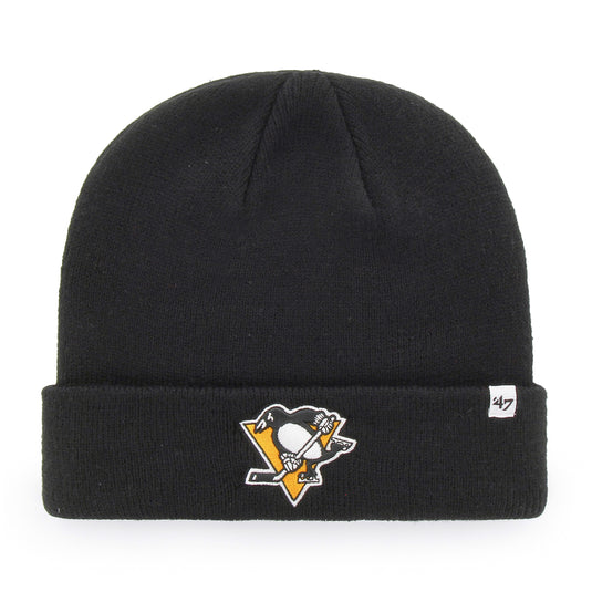 Pittsburgh Penguins NHL Raised Cuffed Knit Beanie