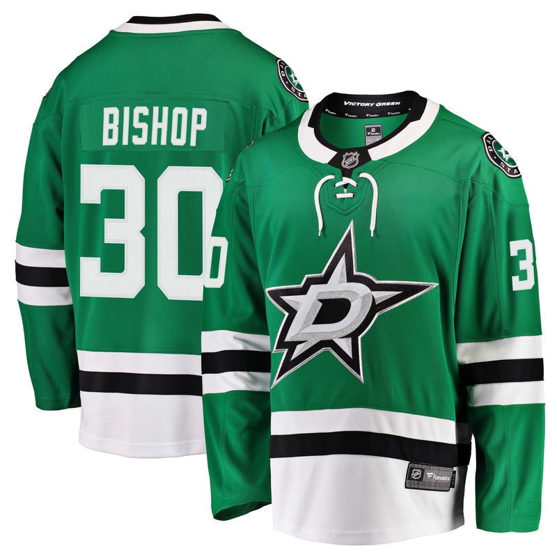 Chargez l&#39;image dans la visionneuse de la galerie, Ben Bishop Dallas Stars NHL Fanatics Breakaway Maillot Domicile
