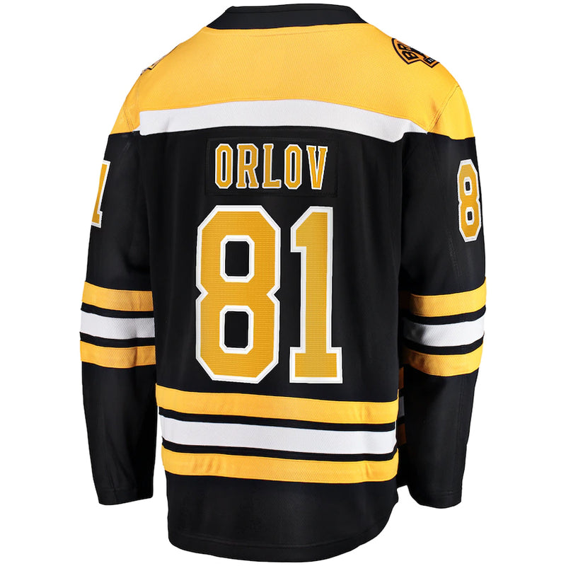 Chargez l&#39;image dans la visionneuse de la galerie, Maillot Domicile Breakaway des Fanatics de la LNH des Bruins de Boston de Dmitry Orlov
