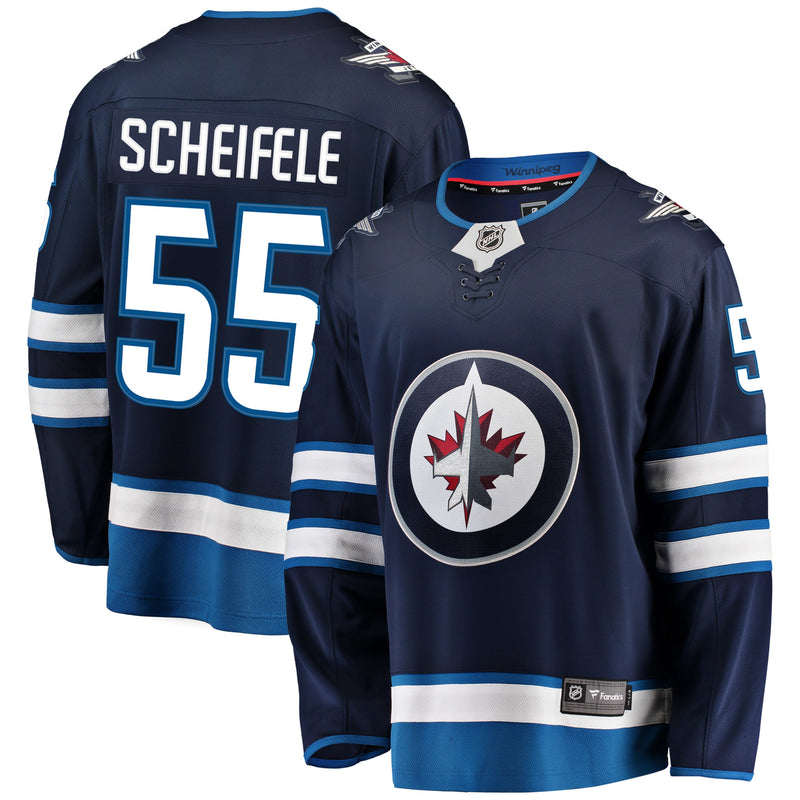Chargez l&#39;image dans la visionneuse de la galerie, Mark Scheifele Winnipeg Jets NHL Fanatics Breakaway Maillot Domicile
