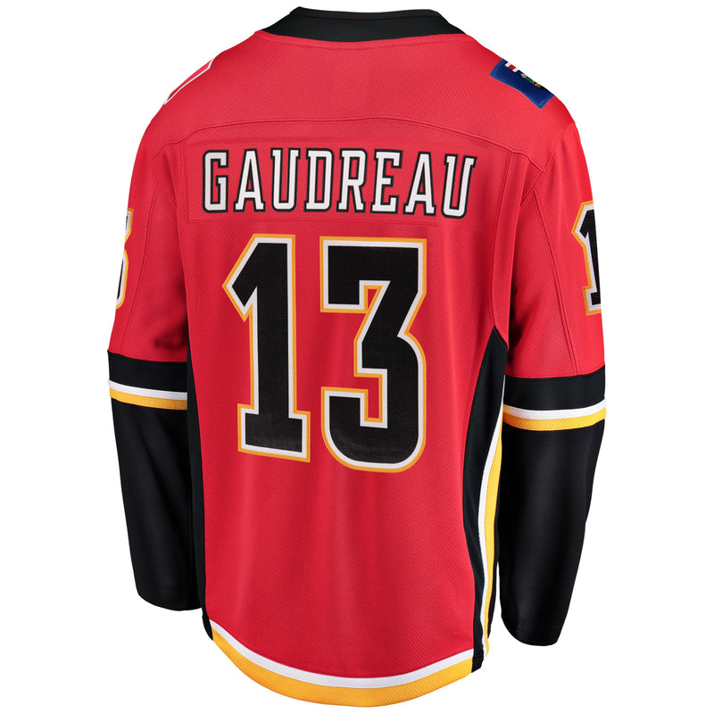 Load image into Gallery viewer, Johnny Gaudreau Calgary Flames NHL Fanatics Breakaway Home Jersey
